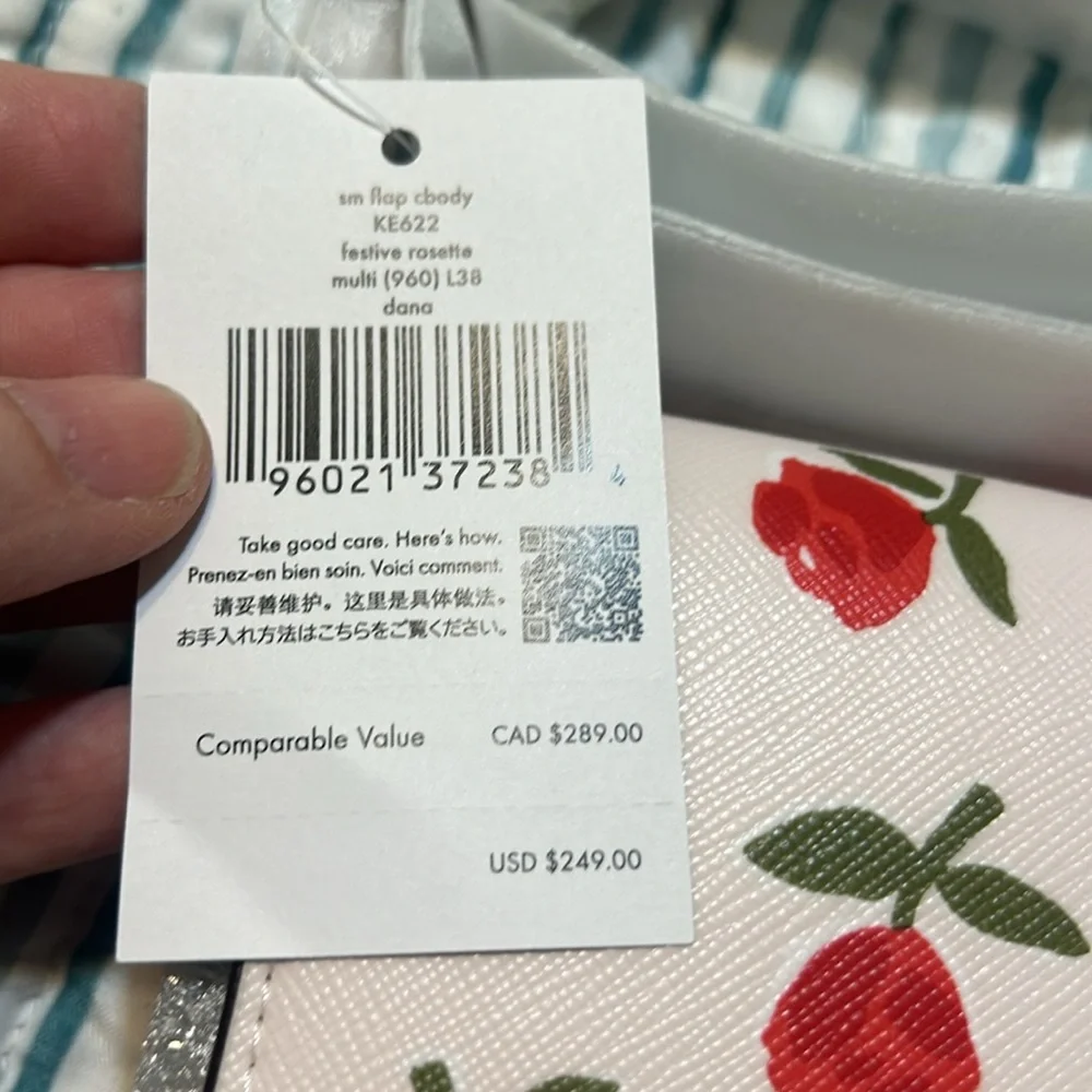 Kate Spade Dana Small Flap Crossbody - festive rosette - Picture 7 of 7